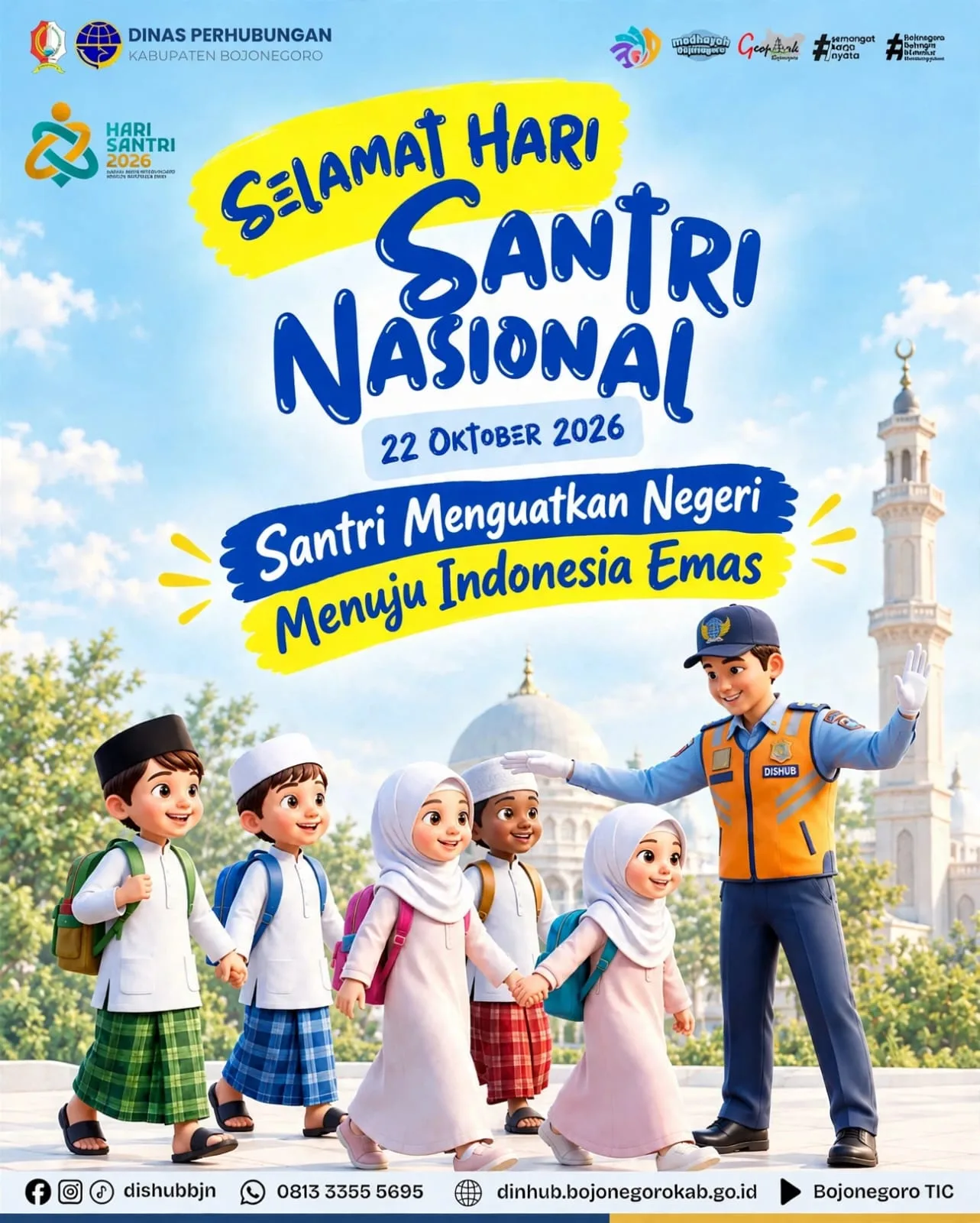 Memperingati Hari Santri Nasional 2026 Dinas Perhubungan Kabupaten Bojonegoro