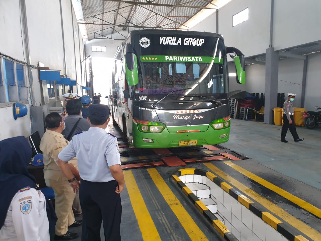 Uji Kendaraan Bermotor, Bus Calon Jama'ah Haji tahun 2019 / 1440 H