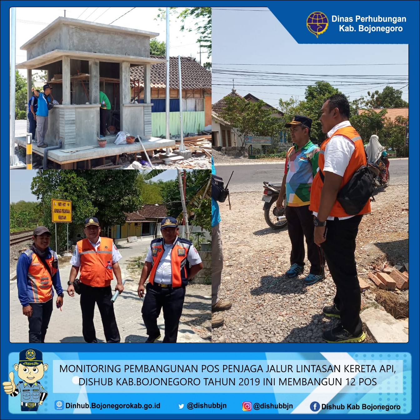 Kadishub Lakukan Monitoring Pembangunan 12 Pos PJL