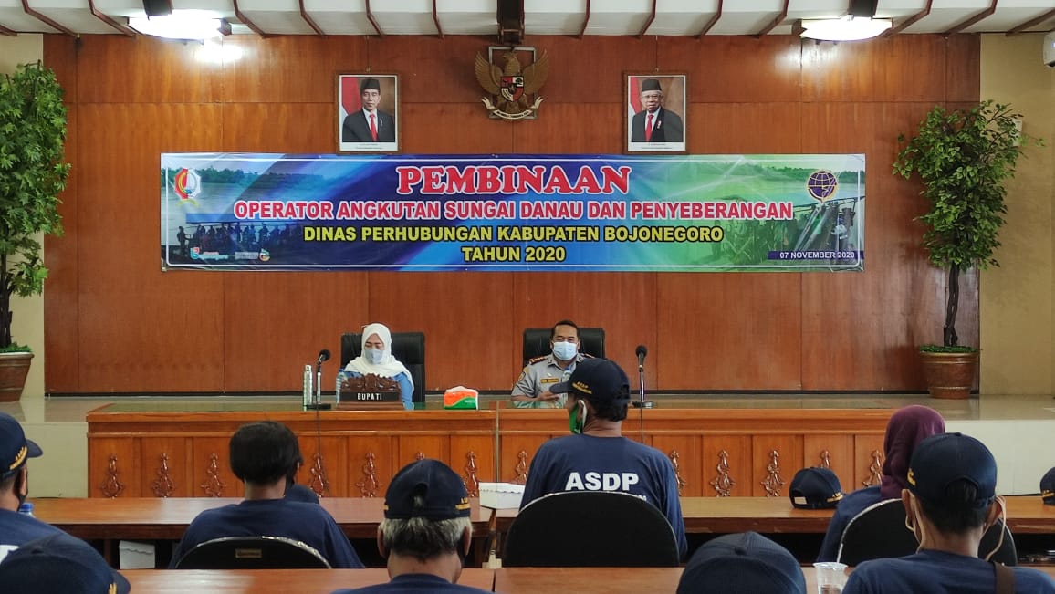PEMBINAAN OPERATOR ANGKUTAN SUNGAI, DANAU DAN PENYEBERANGAN KABUPATEN BOJONEGORO