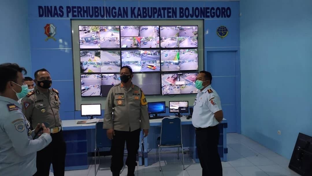 PERSIAPAN E-TILANG, POLRES BOJONEGORO LAKUKAN KOORDINASI DENGAN DISHUB KABUPATEN BOJONEGORO