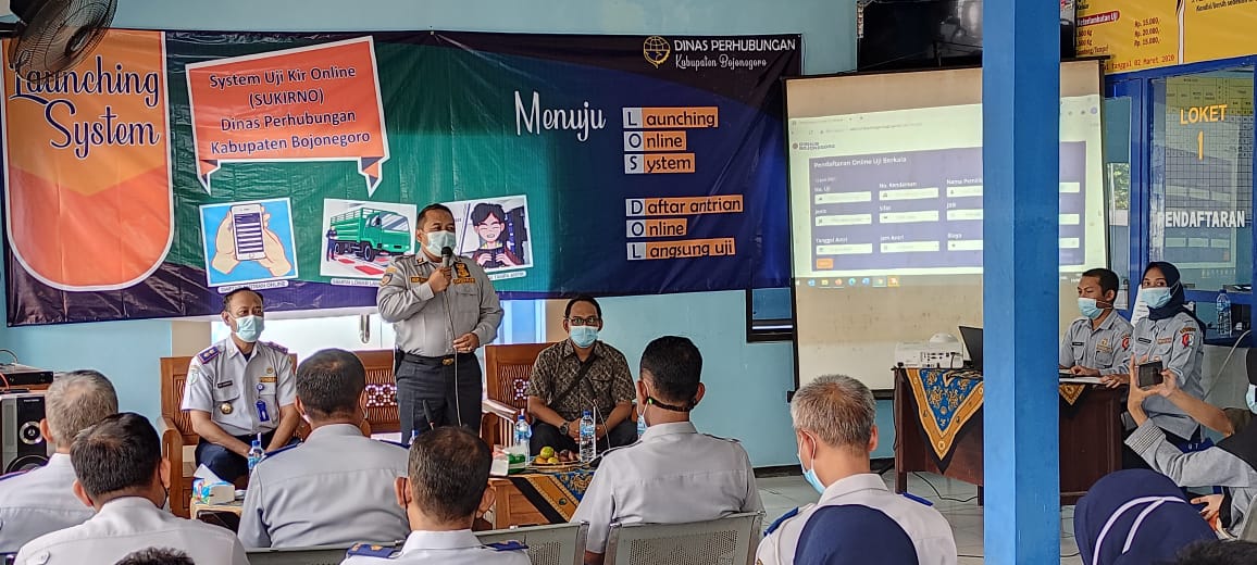 Launching Pendaftaran Uji Kir Online