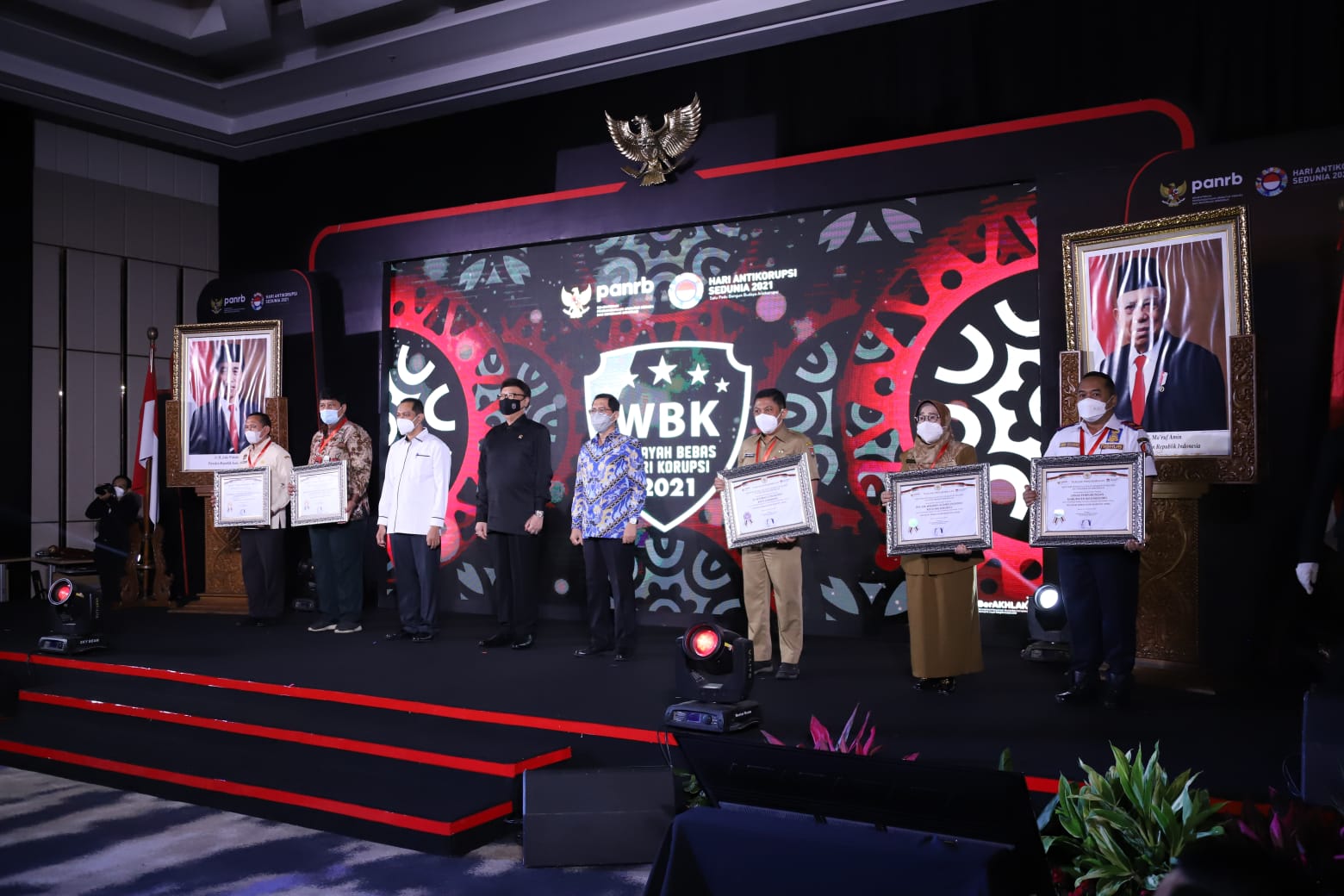 DISHUB BOJONEGORO RAIH PREDIKAT WBK DARI KEMENPAN RB