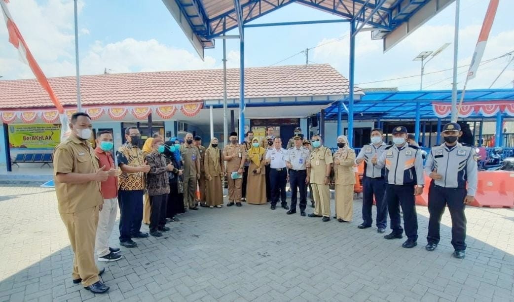 PENERIMAAN TIM VERIFIKASI LAPANGAN KABUPATEN/KOTA SEHAT PROVINSI JAWA TIMUR
