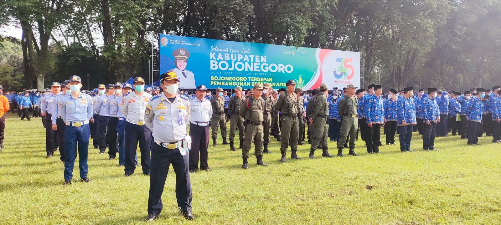 UPACARA HARI JADI KABUPATEN BOJONEGORO KE 345