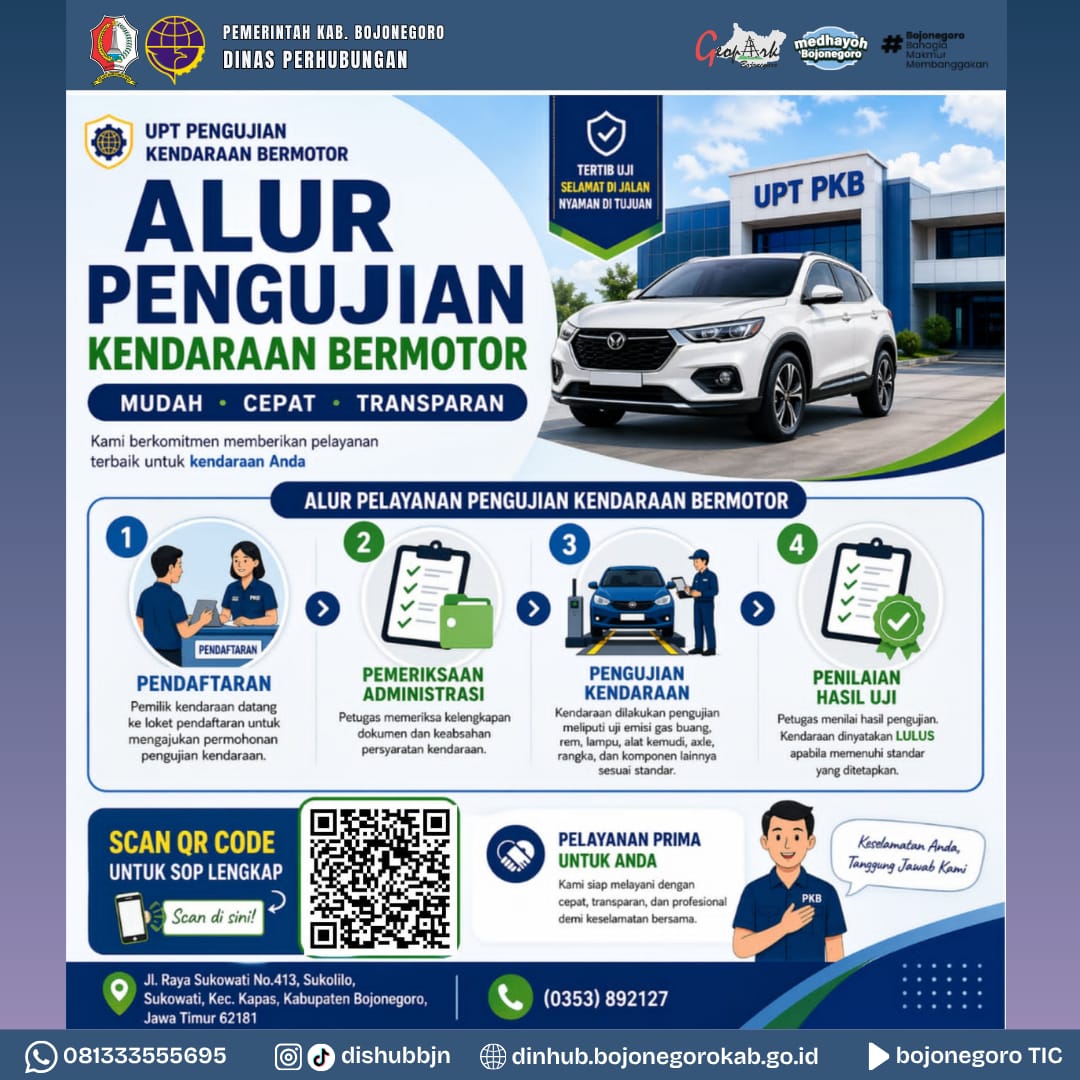 Kenali Alur Layanan Uji KIR di UPT PKB