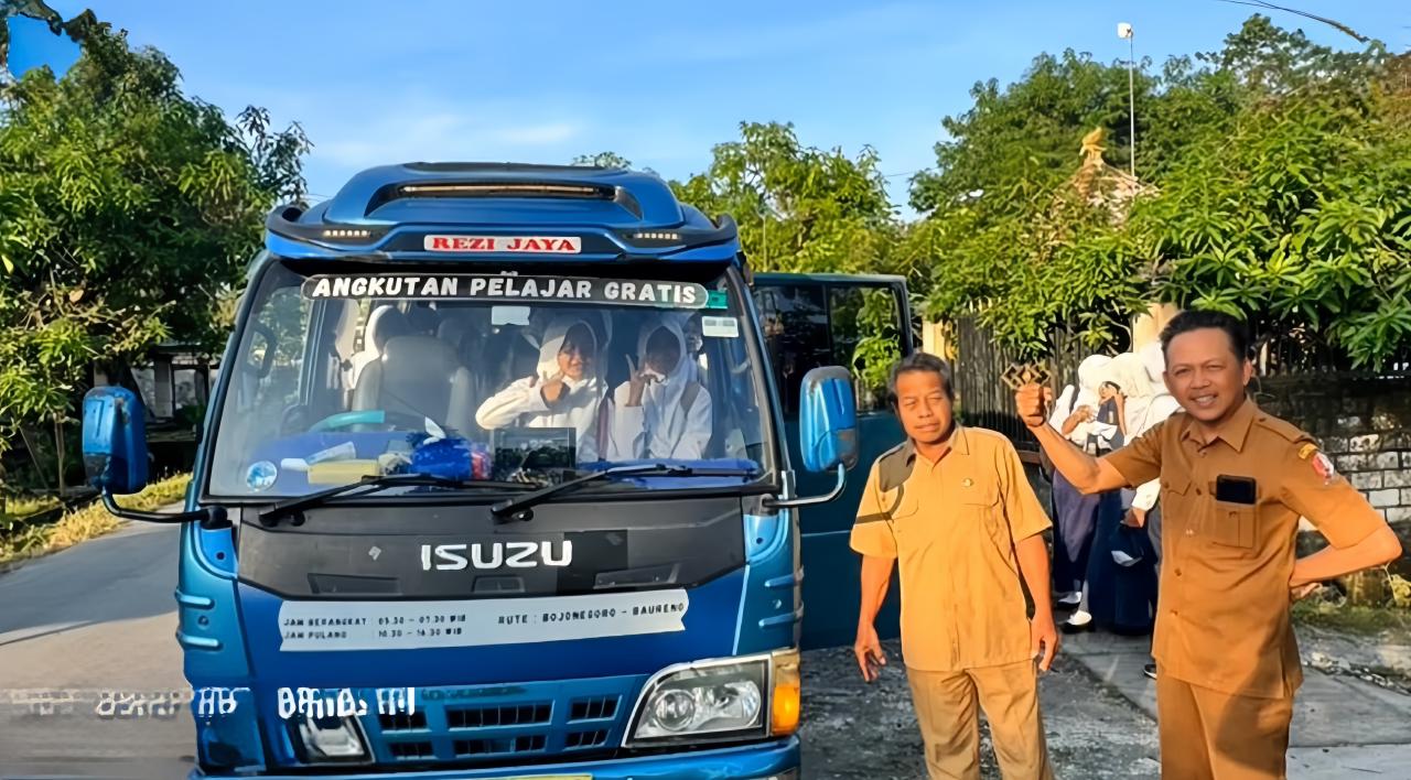 Dinas Perhubungan Perluas Layanan APEL Gratis, SMP Negeri 1 Kepohbaru Mulai Terlayani
