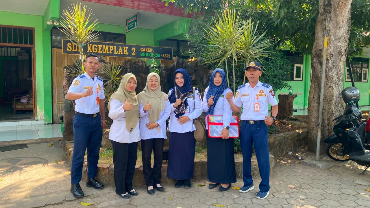 Dishub Lakukan Monev Program Angkutan Pelajar Gratis di Sejumlah Sekolah Kecamatan Baureno