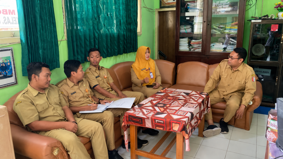 Dishub Lakukan Monitoring dan Evaluasi Program Angkutan Pelajar Gratis di Tujuh Sekolah