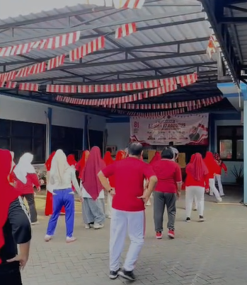 Semarak Kemerdekaan! Dishub dan DWP Bojonegoro Gelar Senam Bersama Peringati HUT RI ke-81