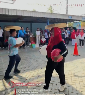 Sinergi dalam Tawa: Keseruan Lomba 17-an Keluarga Besar Dishub dan DWP Dishub Bojonegoro