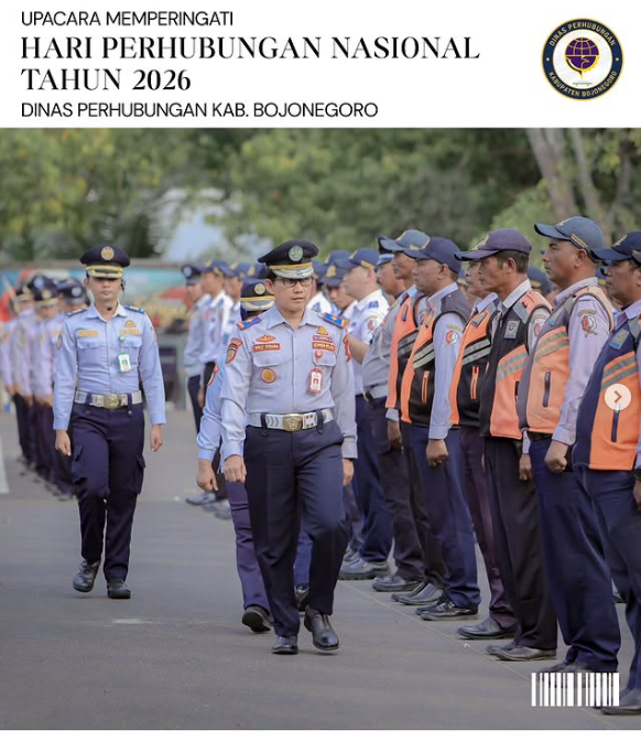 Dishub Bojonegoro Gelar Upacara dan Tegaskan Komitmen Pelayanan Transportasi
