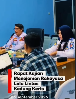 Dishub Bojonegoro Gelar Rapat Manajemen dan Rekayasa Lalu Lintas Kedung Keris