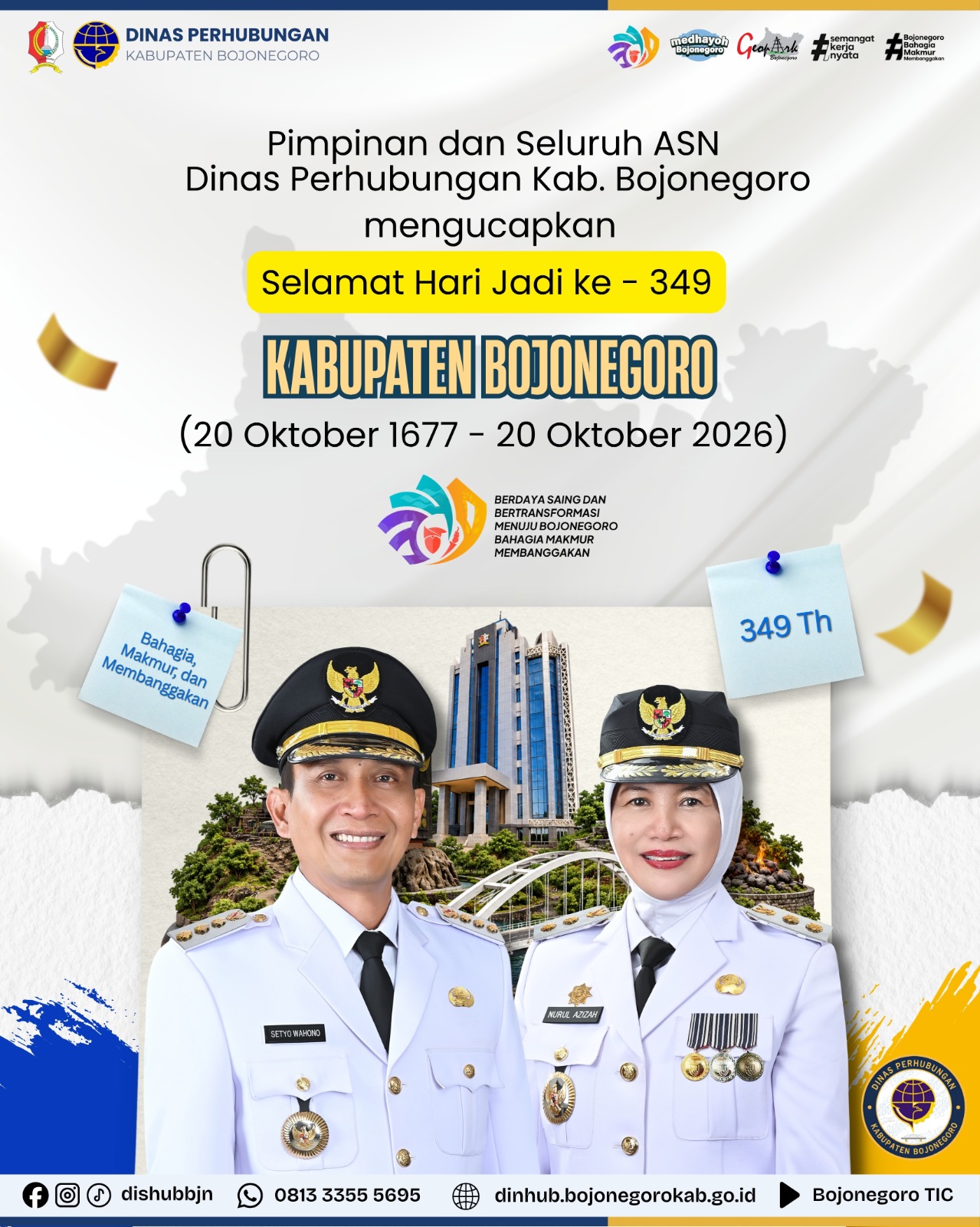 Semarak Hari Jadi ke-349 Kabupaten Bojonegoro