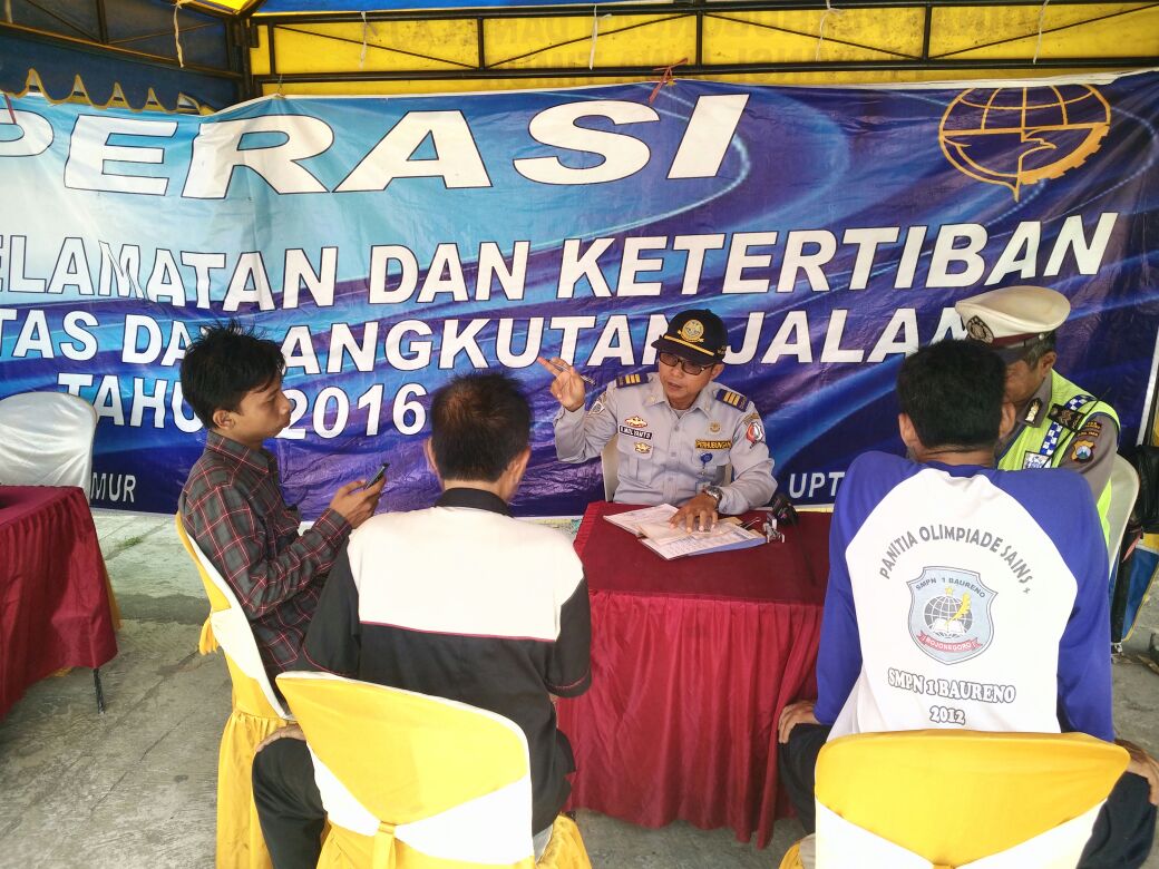 Ops Kestib Terpadu 6-9-2016 Jl.Veteran Bojonegoro