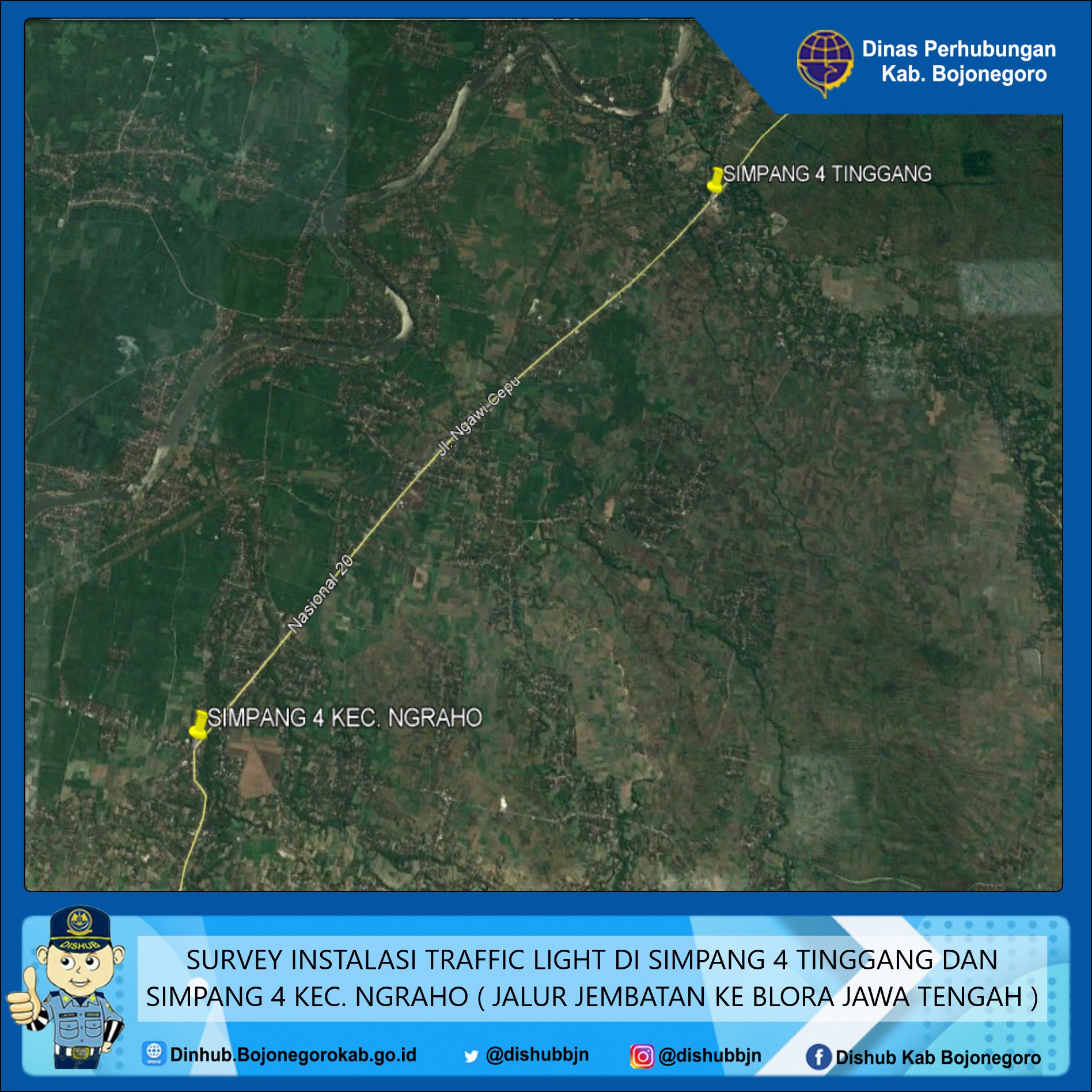 Survey Instalasi traffic light 23-09-2019