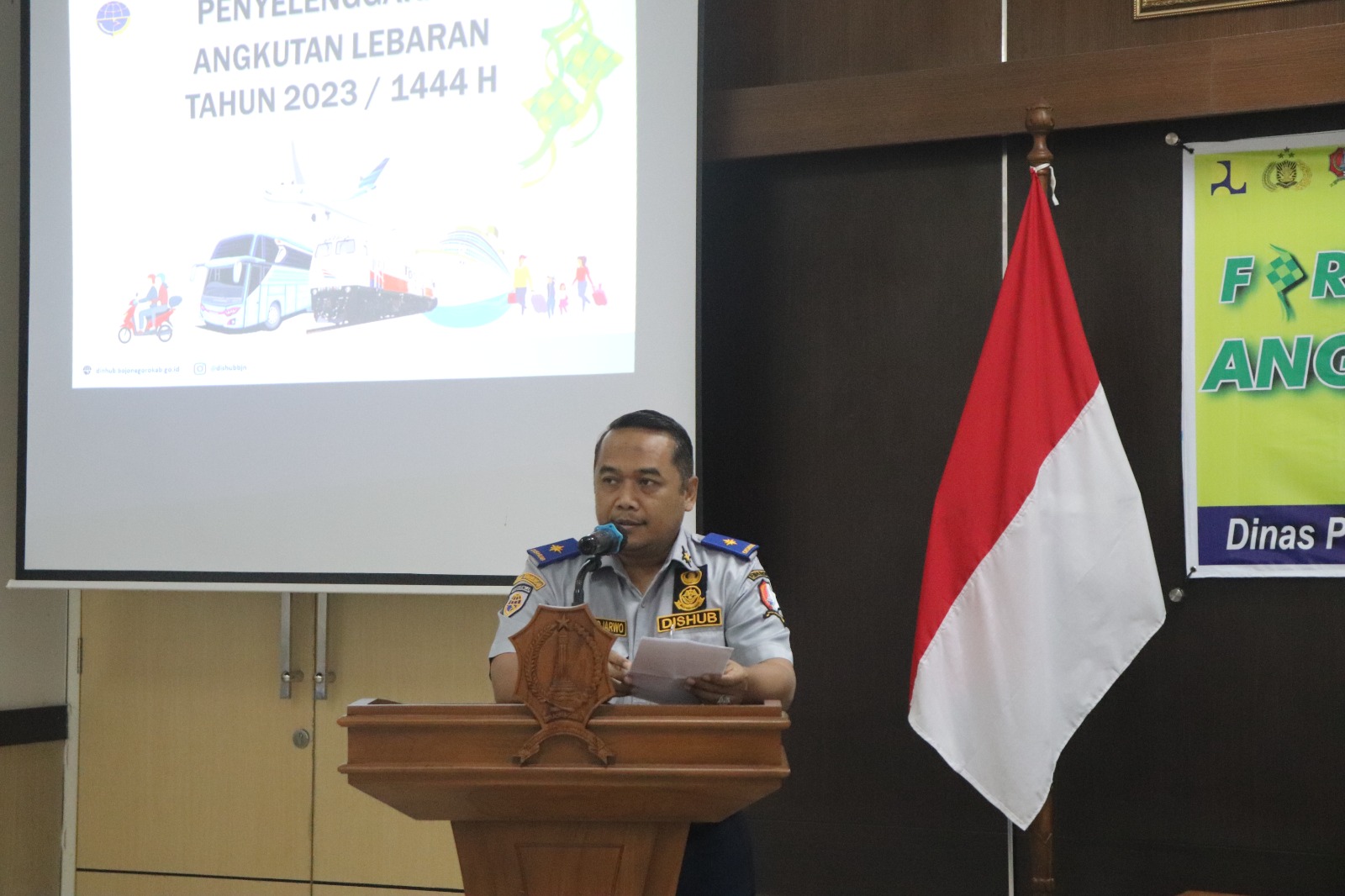 Rapat Koordinasi Forum lalin Angkutan Lebaran 2023